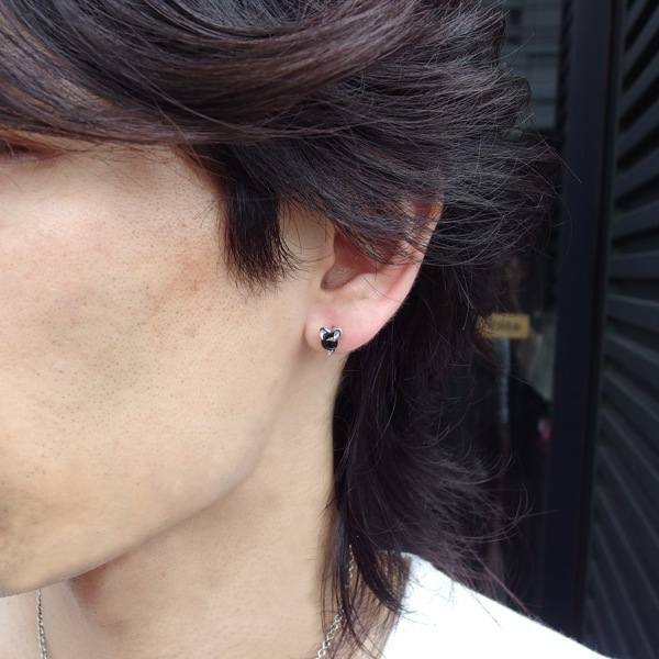 ≪DAgDART/ダグダート≫【D.four -Balrog-】ストーン×シルバーピアス