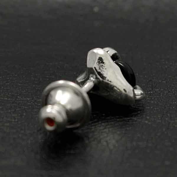 ≪DAgDART/ダグダート≫【D.four -Balrog-】ストーン×シルバーピアス