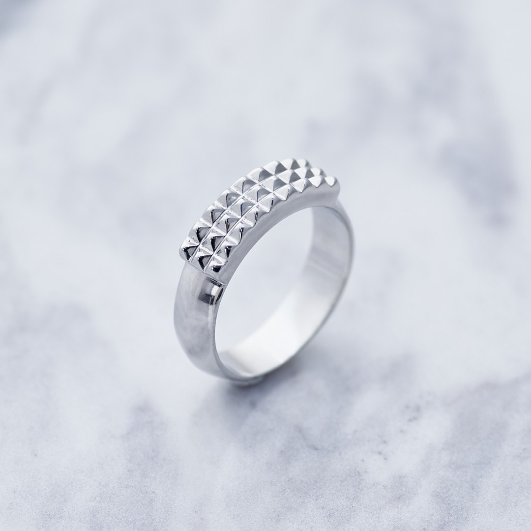 ≪Crescent Luna/クレセントルナ≫TACHUELA RING /タチュエラリング SILVER