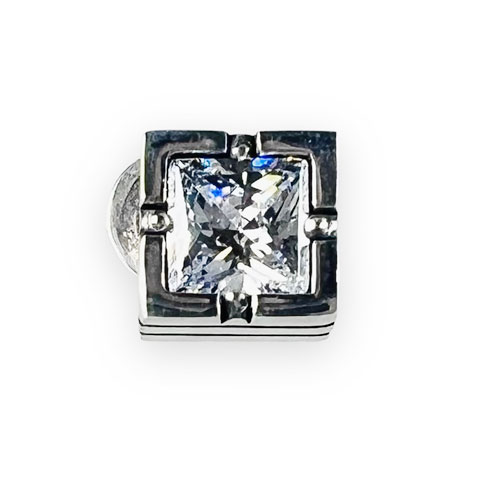 ≪DAgDART/ダグダート≫【Glass】キュービックジルコニア×シルバーピアス 