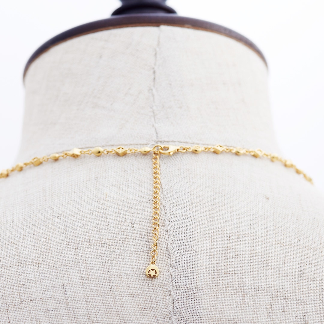 ≪Crescent Luna/クレセントルナ≫DESIGN CHAIN/デザインチェーン GOLD