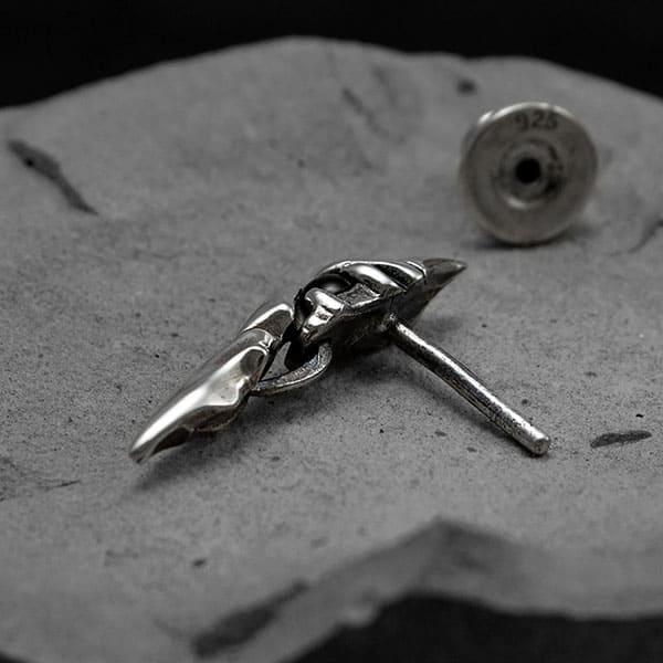 ≪DAgDART/ダグダート≫【D.four -color of wish-】アメジスト/ブルートパーズ/オニキス×シルバーピアス 