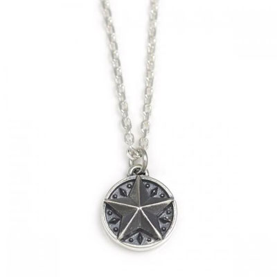 ≪DAgDART/ダグダート≫【ペア】名入れ刻印&選べる誕生石　月×星 シルバーペアペンダント /DT-496+497　刻印可能