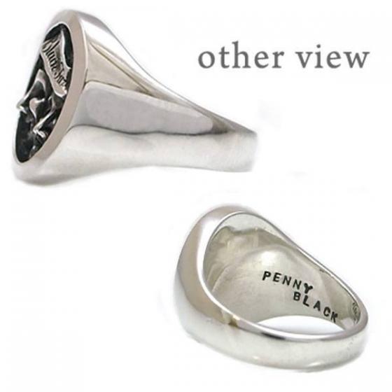 ≪PennyBlack/ペニーブラック≫トゥーフェイス シルバーリング 