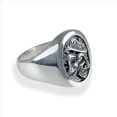 ≪PennyBlack/ペニーブラック≫トゥーフェイス シルバーリング 