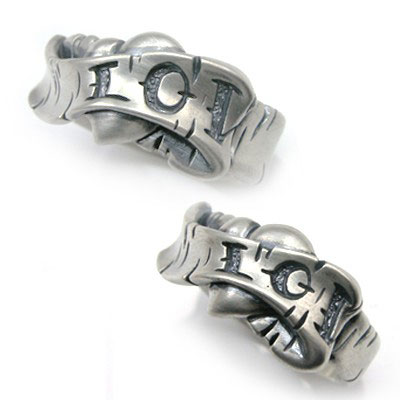 販売終了≪PennyBlack/ペニーブラック≫【ペア】ハート シルバーペアリング /刻印可能