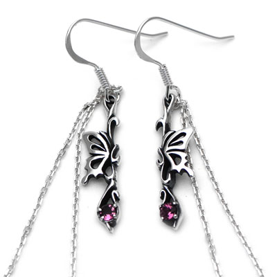 ≪Ageha≫2連ロングChainピアス　