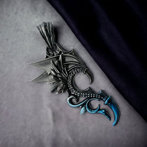 ≪アルテミスクラシック≫マイティーデビルペンダント チェーン