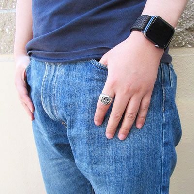 販売終了≪PennyBlack/ペニーブラック≫スカル シルバーリング