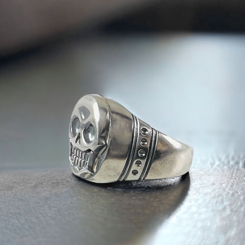 販売終了≪PennyBlack/ペニーブラック≫スカル シルバーリング