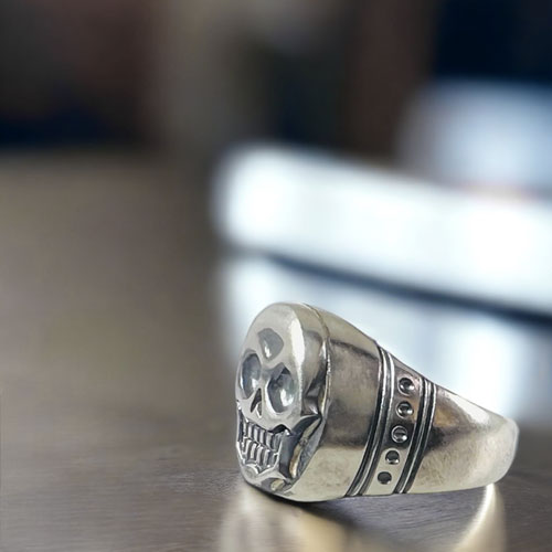 販売終了≪PennyBlack/ペニーブラック≫スカル シルバーリング