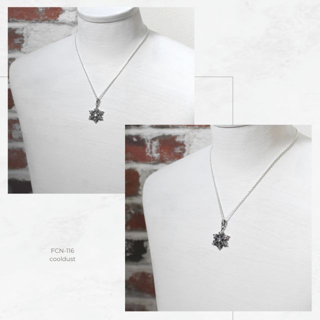 ≪cooldust≫- snow crystal pendant -