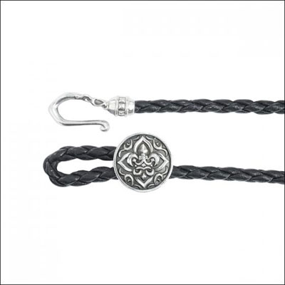 ≪Artemis Kings/アルテミスキングス≫リリィクラウンレザーブレスレット