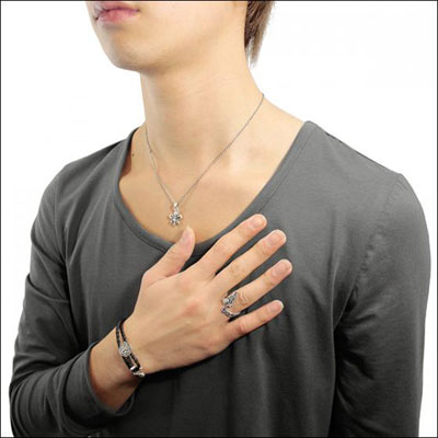 ≪Artemis Kings/アルテミスキングス≫リリィクラウンレザーブレスレット