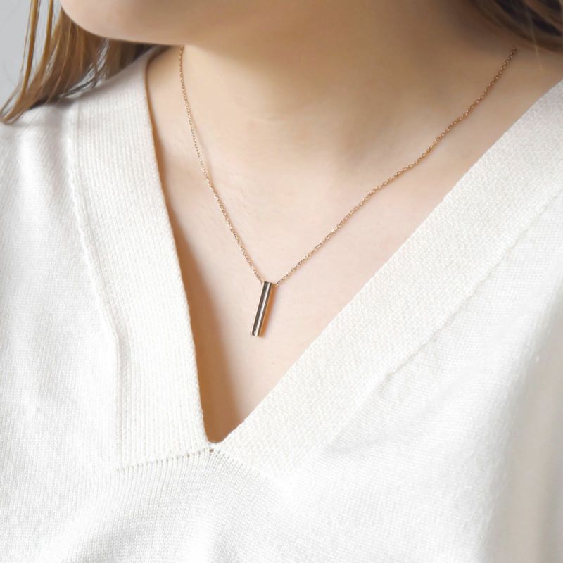 ≪white clover/ホワイトクローバー≫ペアネックレス ステンレス