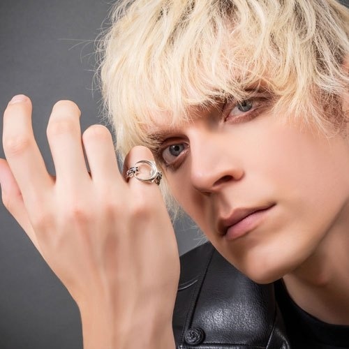 ≪Artemis Kings/アルテミスキングス≫クレセントムーンリング　