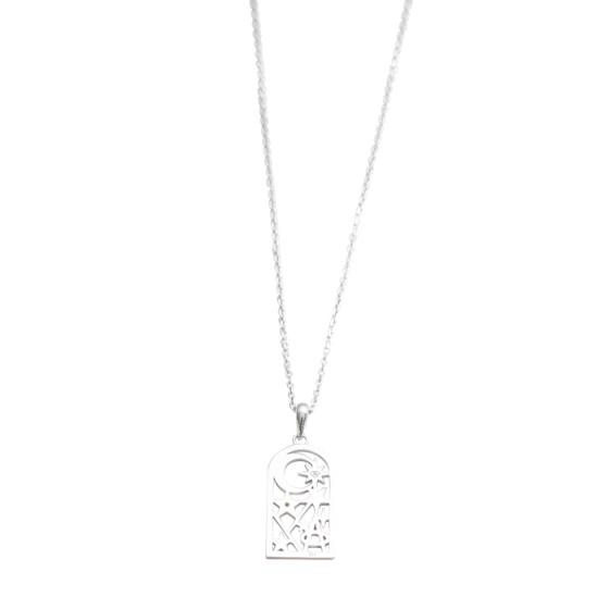 販売終了!!銀時 Presents≪秋葉友佑 × Fatima Design コラボアクセサリー≫シルバーネックレス