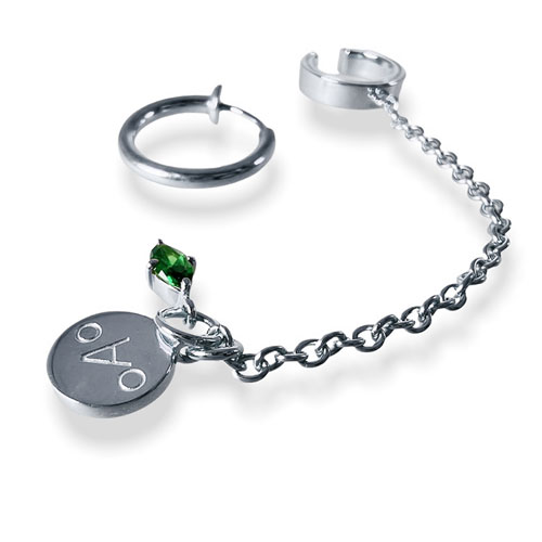 銀時Presents≪詩人 × Fatima Design コラボアクセサリー≫しらすチャームピアス/イヤリング SV製