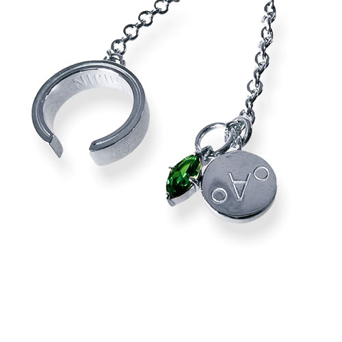 銀時Presents≪詩人 × Fatima Design コラボアクセサリー≫しらすチャームピアス/イヤリング SV製