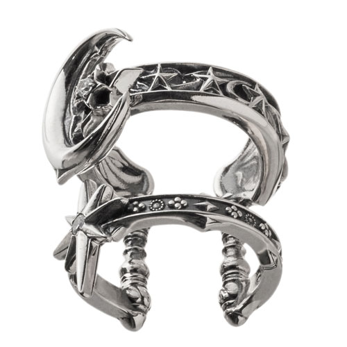 ≪Artemis Kings/アルテミスキングス≫クレセントムーンイヤーカフ 