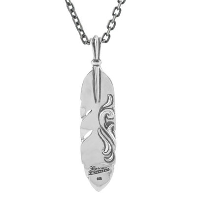 販売終了≪アルテミスクラシック≫イカロスフェザーペンダント(スモール:クリア)/チェーン付　ACP0293