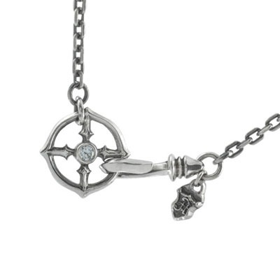 販売終了≪アルテミスクラシック≫イカロスフェザーペンダント(スモール:クリア)/チェーン付　ACP0293