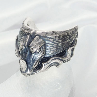 販売終了《ULTRAMAN/ウルトラマン》Guardia　ゴモラ -シルバーリング