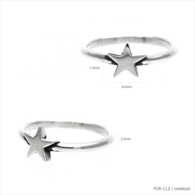 ≪cooldust≫- star design ring -