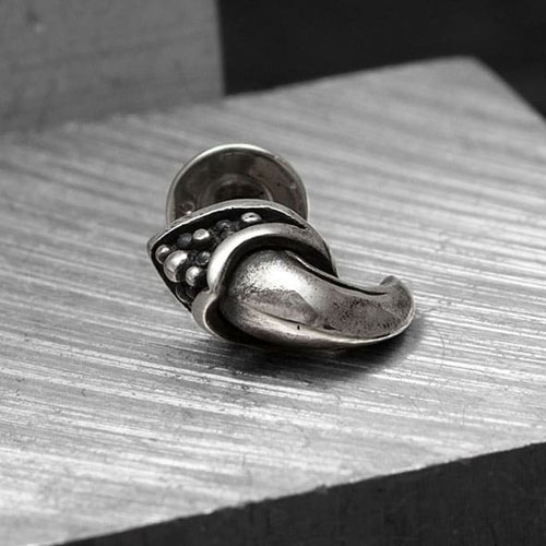 ≪DAgDART/ダグダート≫【D.four -Balrog-】シルバーピアス 