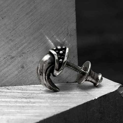 ≪DAgDART/ダグダート≫【D.four -Balrog-】シルバーピアス 