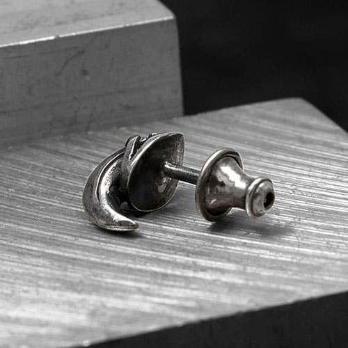 ≪DAgDART/ダグダート≫【D.four -Balrog-】シルバーピアス 