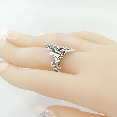 ≪Ageha≫仮面のアゲハ蝶リング | すべての商品 | 【シルバー