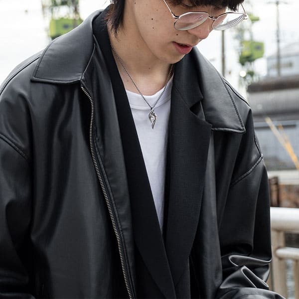 ≪DAgDART/ダグダート≫【blast -In the Haze-】キュービックジルコニア×シルバーペンダント