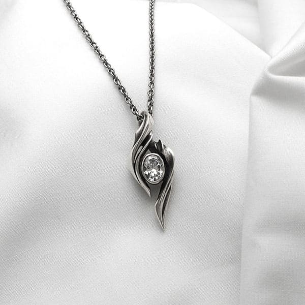 ≪DAgDART/ダグダート≫【blast -In the Haze-】キュービックジルコニア×シルバーペンダント