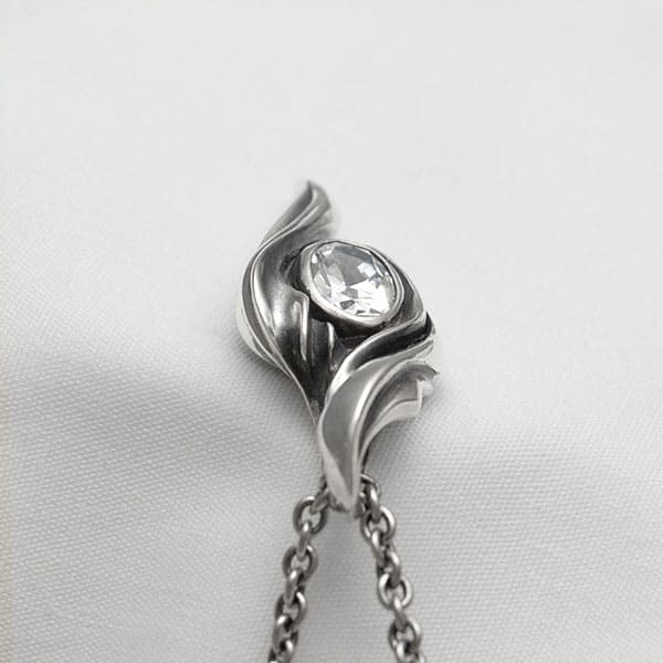 ≪DAgDART/ダグダート≫【blast -In the Haze-】キュービックジルコニア×シルバーペンダント