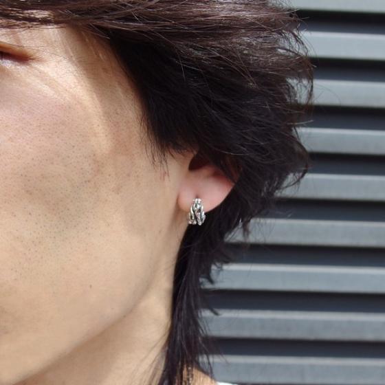 ≪DAgDART/ダグダート≫【D.four-Volcano-】シルバーピアス 