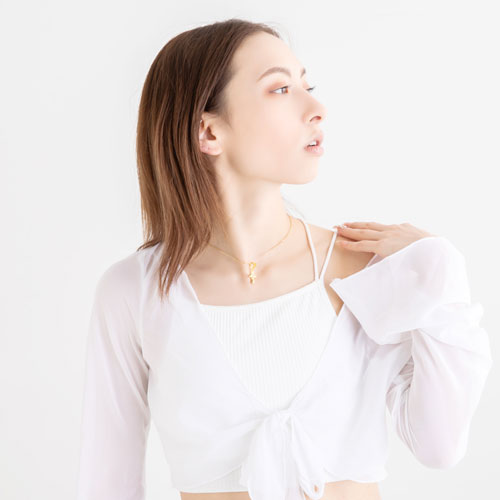 ≪Crescent Luna/クレセントルナ≫CRUZ GOLD/クルス ペンダント GOLD