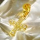 ≪Crescent Luna/クレセントルナ≫CRUZ GOLD/クルス ペンダント GOLD