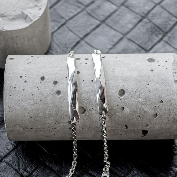 ≪DAgDART/ダグダート≫【ペア】 シルバーペアブレスレット 