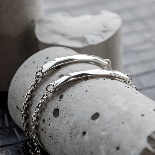 ≪DAgDART/ダグダート≫【ペア】 シルバーペアブレスレット 