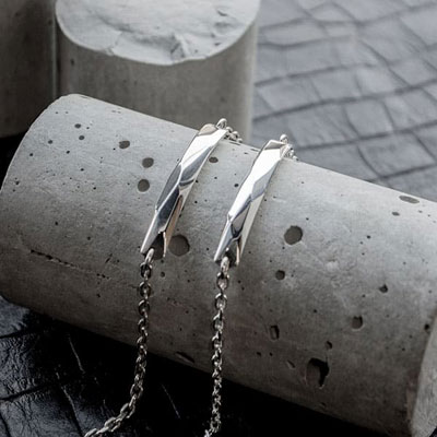 ≪DAgDART/ダグダート≫【ペア】 シルバーペアブレスレット 