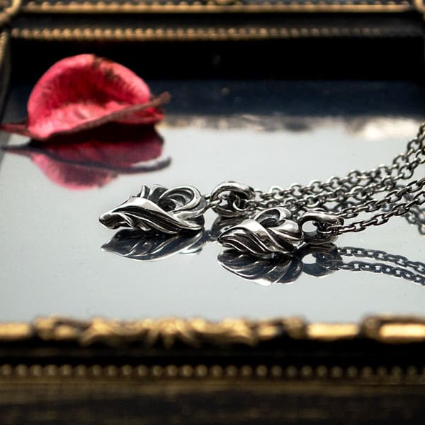 ≪DAgDART/ダグダート≫【ペア】ハートシルバーペンダント