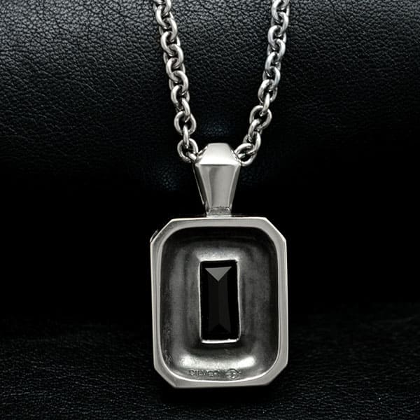 ≪DAgDART/ダグダート≫【D.four -XXXX fourth-】オニキス/スモーキークォーツ×シルバーペンダント◇シルバーアクセスタイルマガジン Vol.22 & RUDO Vol.60掲載アイテム