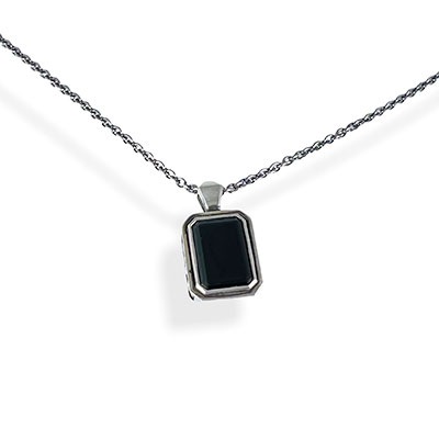 ≪DAgDART/ダグダート≫【D.four -XXXX fourth-】オニキス/スモーキークォーツ×シルバーペンダント◇シルバーアクセスタイルマガジン Vol.22 & RUDO Vol.60掲載アイテム