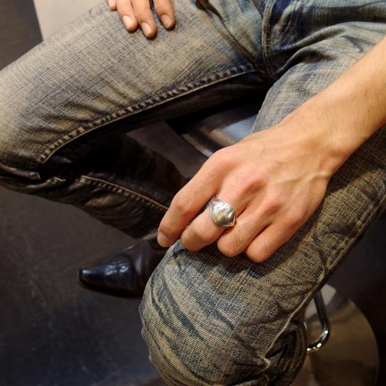 ≪DAgDART/ダグダート≫【D.four -ROSSO-】シルバーリング◇RUDO Vol.60掲載アイテム /刻印可能