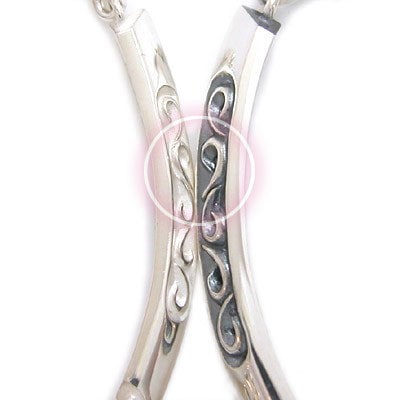 ≪DAgDART/ダグダート≫【ペア】アラベスク シルバーペアブレスレット /DB-131+132