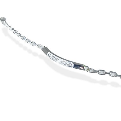 ≪DAgDART/ダグダート≫【ペア】アラベスク シルバーペアブレスレット /DB-131+132