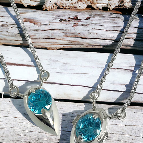 《ULTRAMAN/ウルトラマン》カラータイマーネックレスシリーズ/ウルトラマンゼロ　SUS316L製