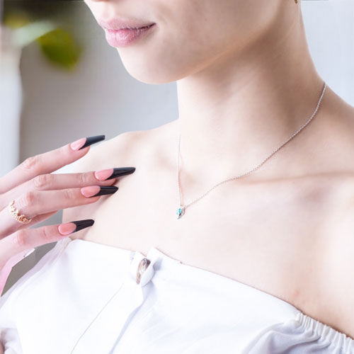 《ULTRAMAN/ウルトラマン》カラータイマーネックレスシリーズ/ウルトラマンゼロ　SUS316L製