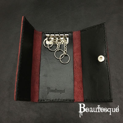 ≪Beautesque/ビュウテスク≫【Melt Leather series】key case/キーケース